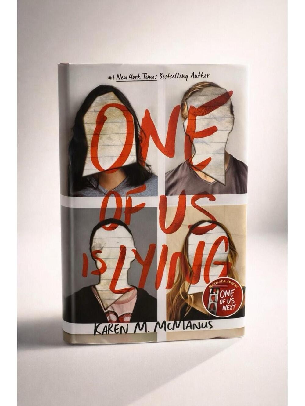 One of Us Is Lying by Karen M. McManus - Hardcover Mystery/Thriller